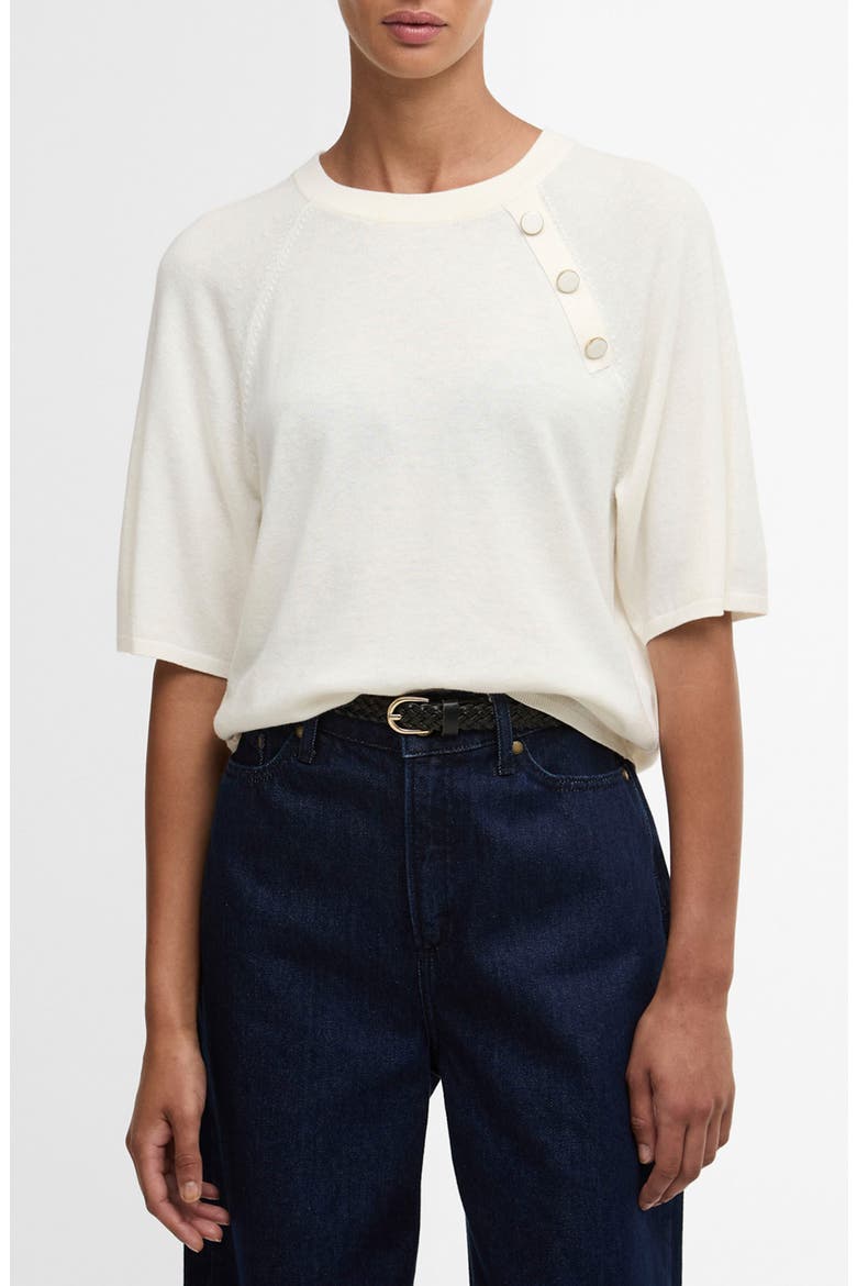 Camille Merino Wool & Cotton Sweater, Main, color, CLOUD