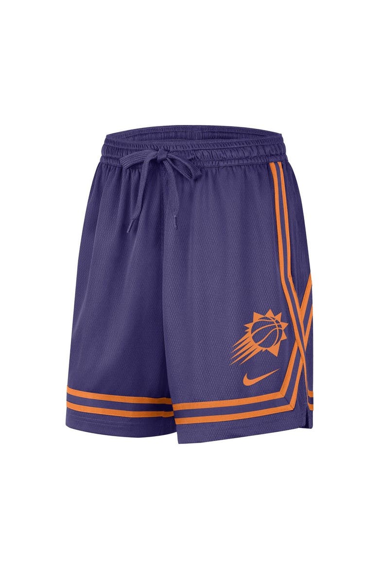 Women's Nike Purple Phoenix Suns Crossover Performance Shorts, Alternate, color, Purple