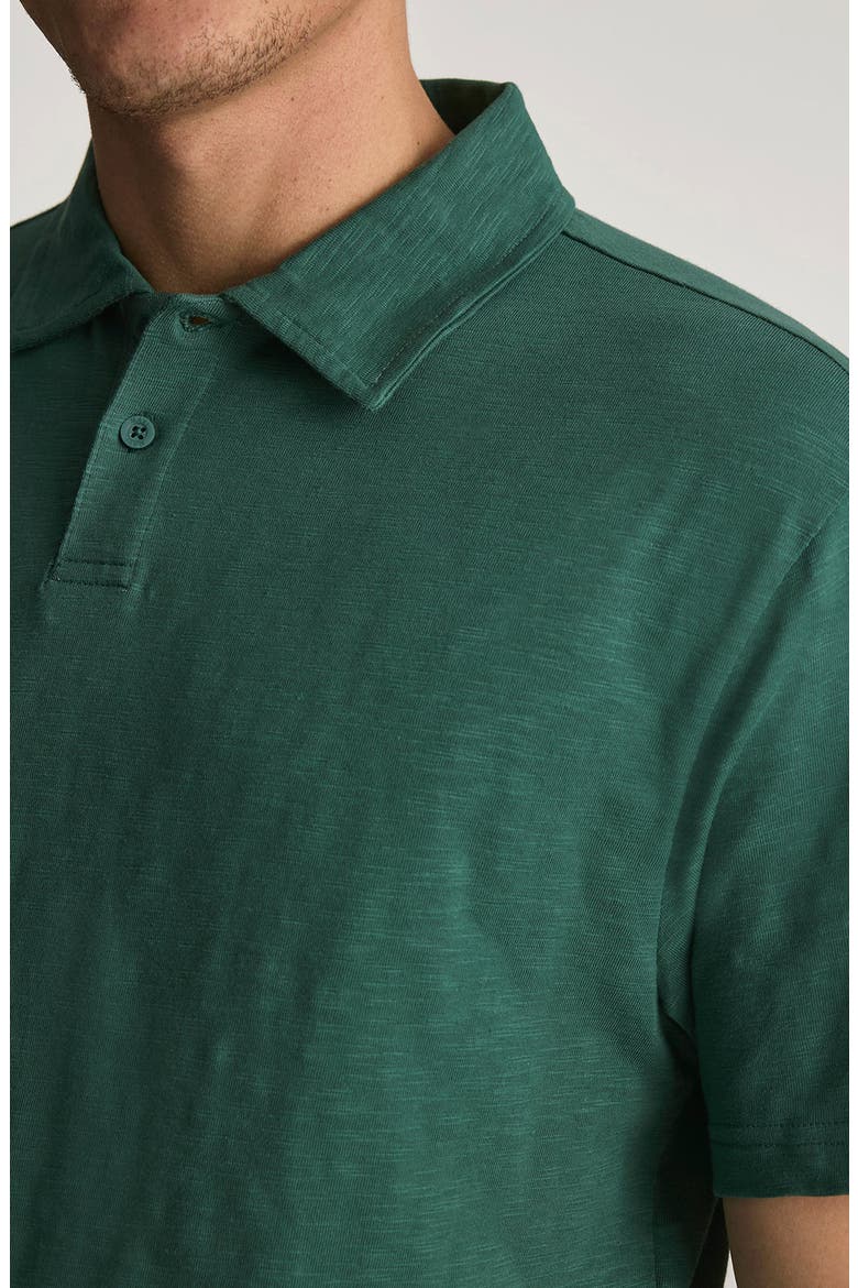 Slub Cotton Polo, Alternate, color, BISTRO GREEN