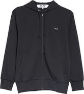 Comme des Garçons PLAY Big Black Heart Zip Hoodie | Nordstrom