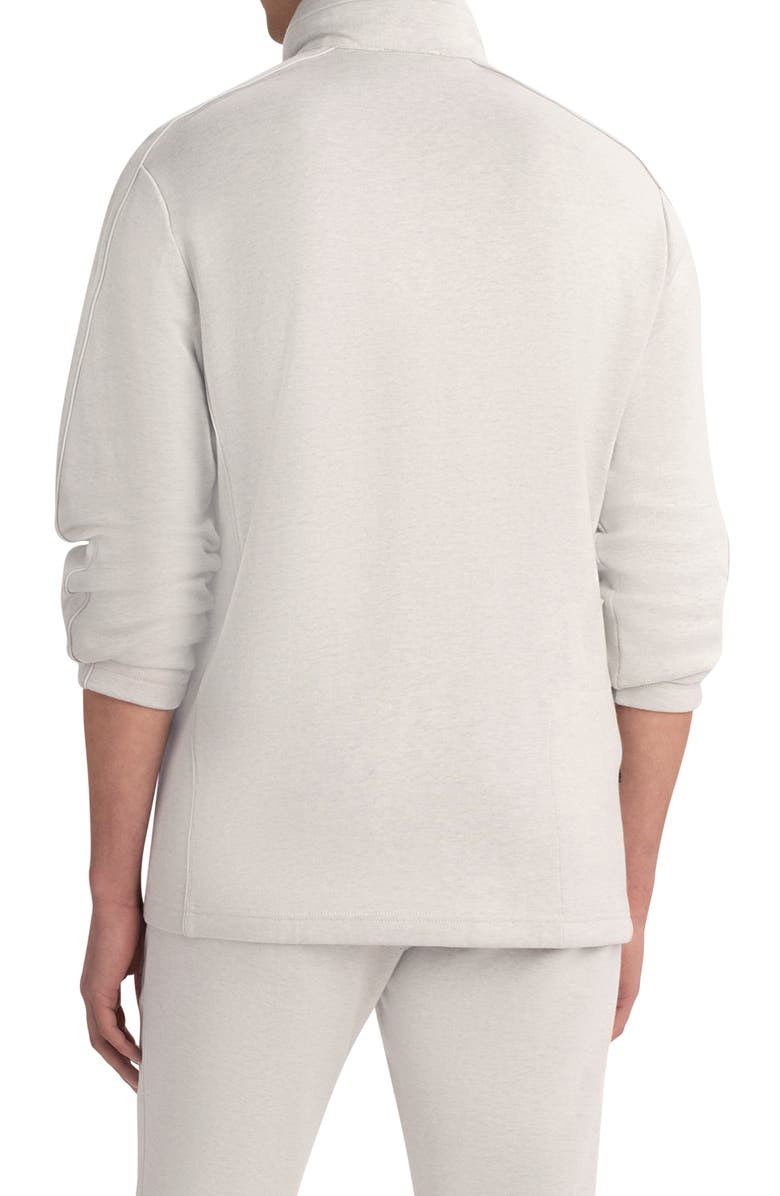 Bugatchi Comfort Cotton Blend Mock Neck Jacket, Alternate, color, 