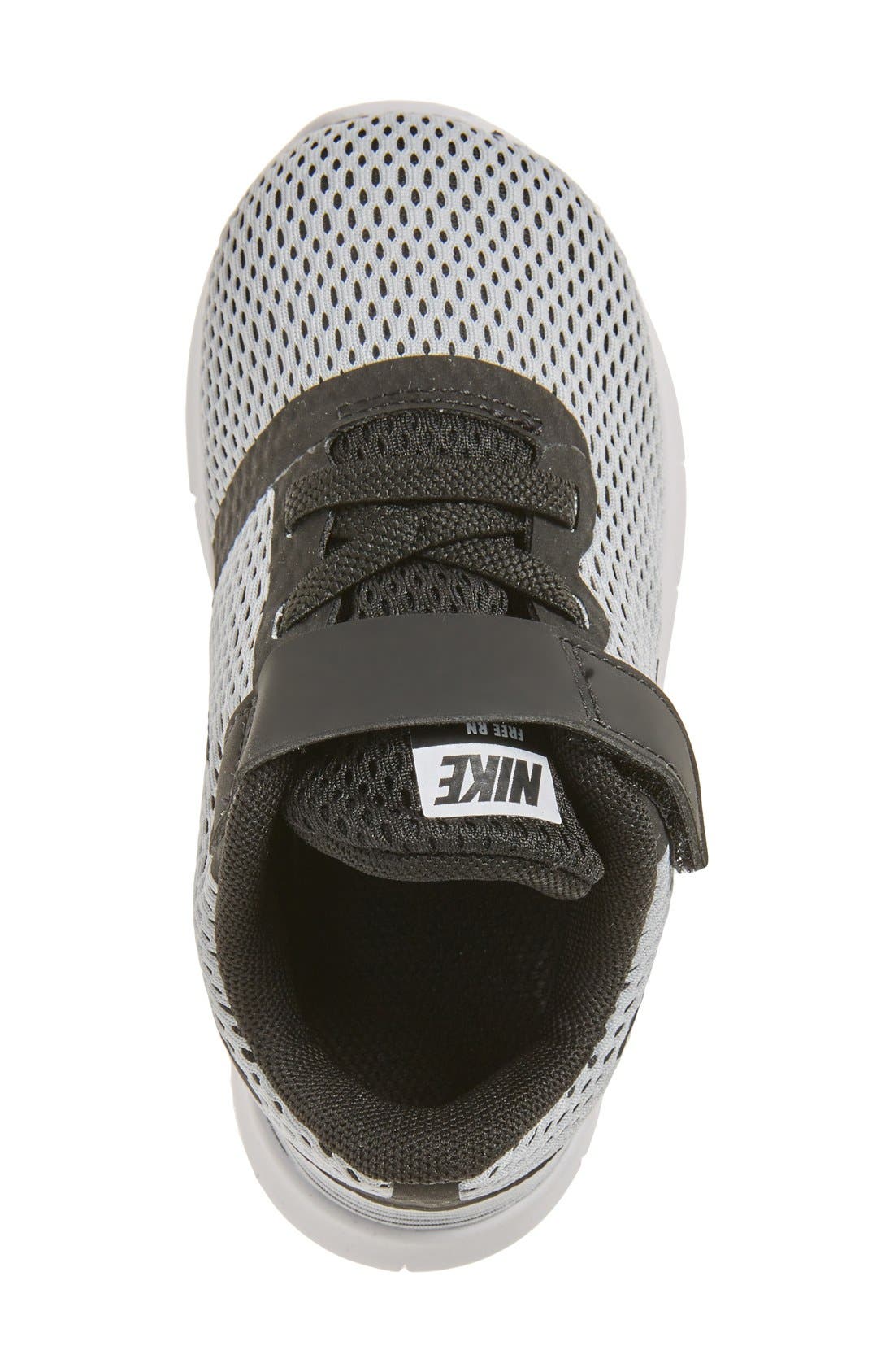 'Free RN' Sneaker, Alternate, color, WHITE/ BLACK