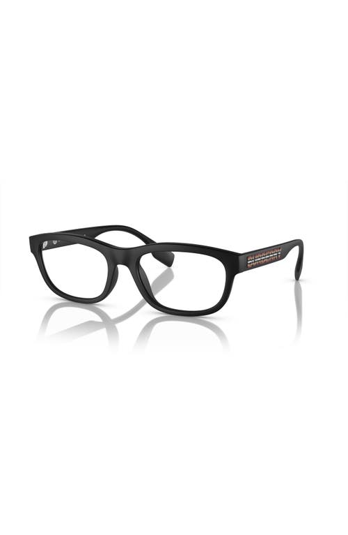 Burberry 54mm Irregular Optical Glasses In Black