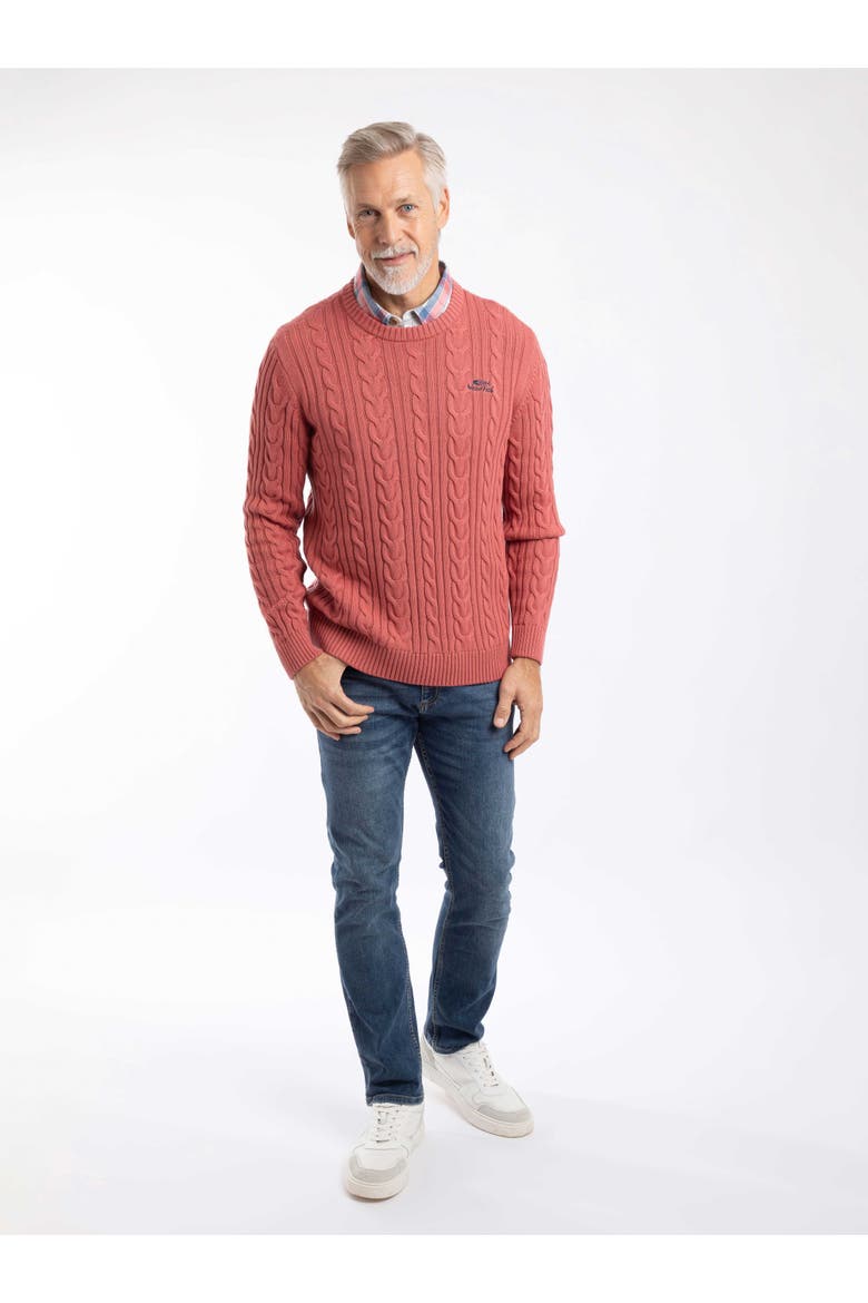 Griffen Cable Knit Jumper, Alternate, color, Nantucket