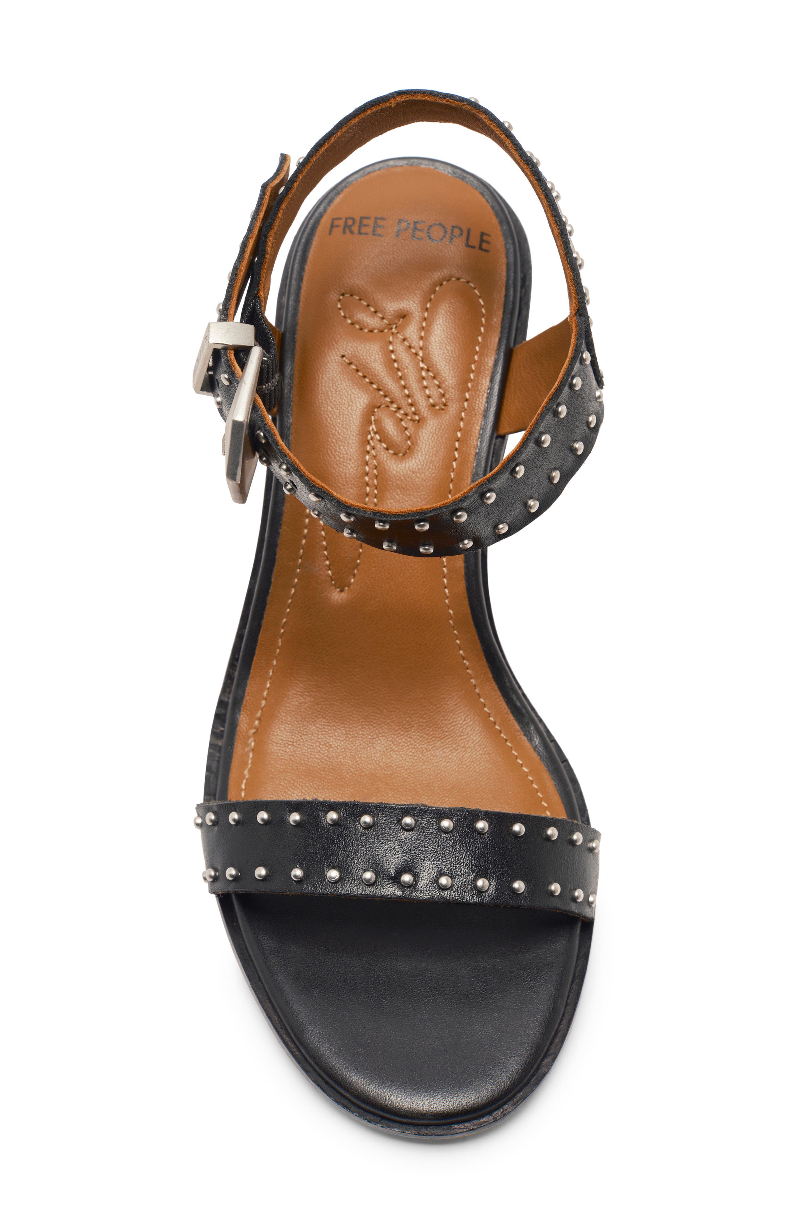 Free People Buckle Up Ankle Strap Sandal, Alternate, color, 
