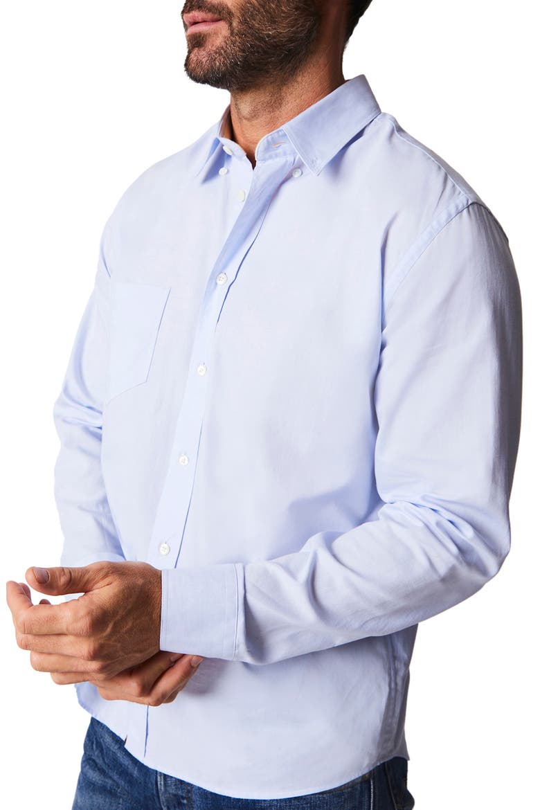 Arnie Oxford Button-Down Shirt, Alternate, color, LIGHT BLUE