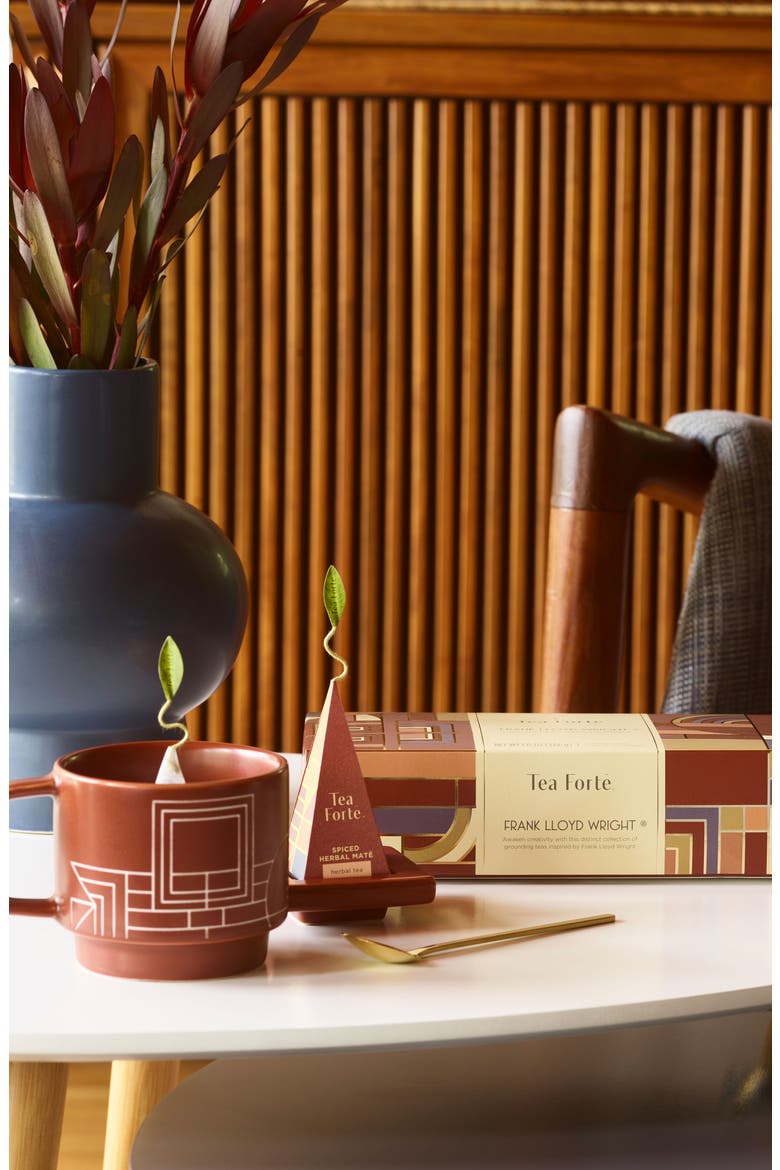 Frank Lloyd Wright 10-Piece Tea Set, Alternate, color, NO COLOR