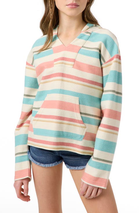 Kids' Baja Stripe Hoodie (Big Kid)