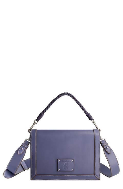 Debossed Logo Crossbody Bag