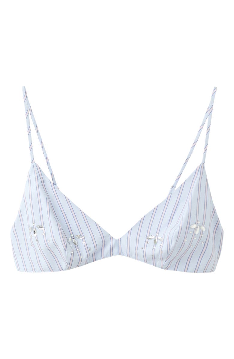 MANGO Gemstone Detail Bralette, Main, color, 