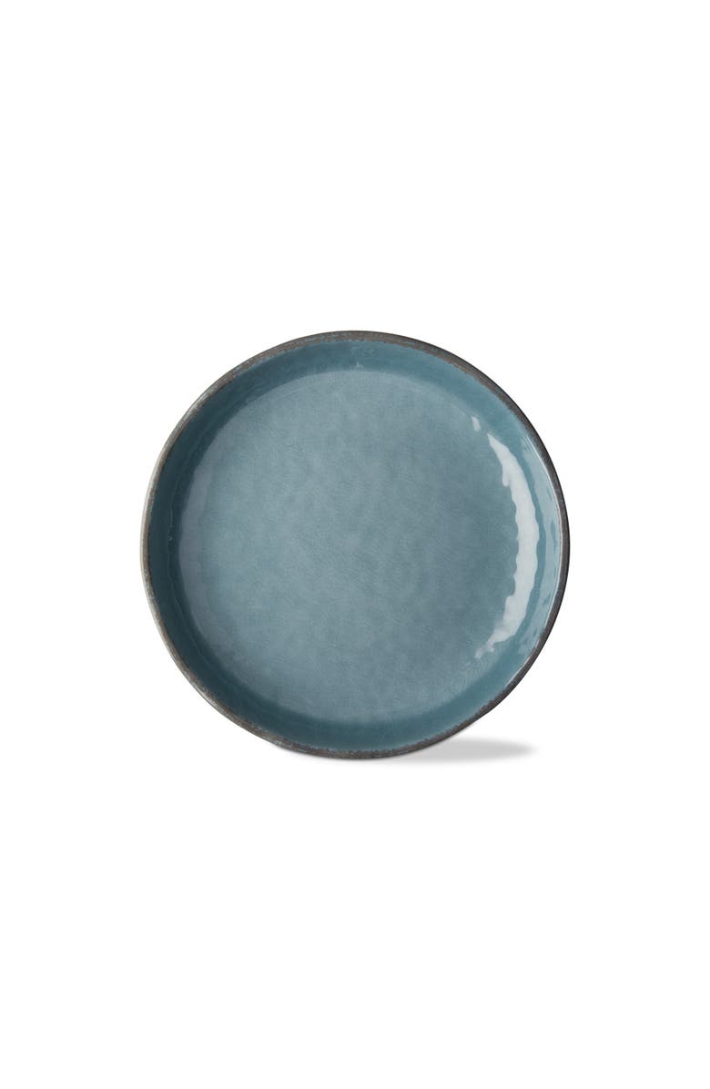 tag Veranda Melamine Dinner Plates Set of Four Aqua Blue, Main, color, Blue