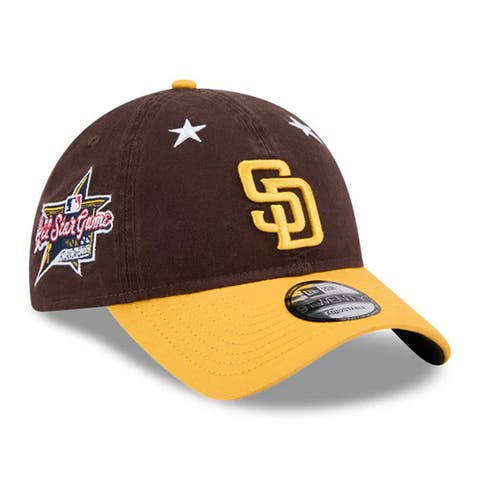 Men's New Era Brown/Gold  San Diego Padres 2025 MLB All-Star Game 9TWENTY Adjustable Hat