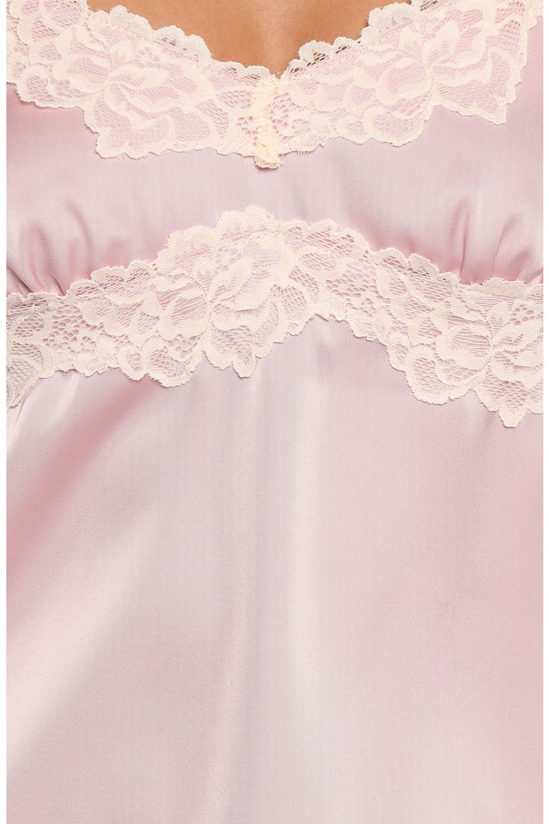 Raine Lace Satin Camisole, Alternate, color, PINK