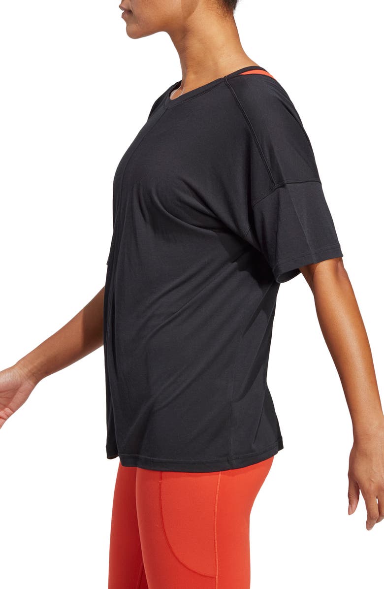 adidas Yoga Studio T-Shirt, Alternate, color,