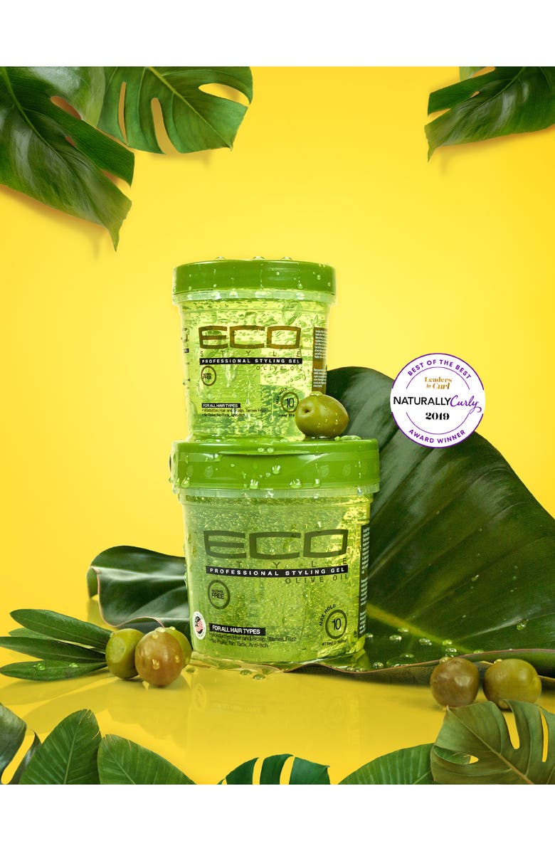 ECO STYLE Professional Styling Gel Olive Oil, Alternate, color, 