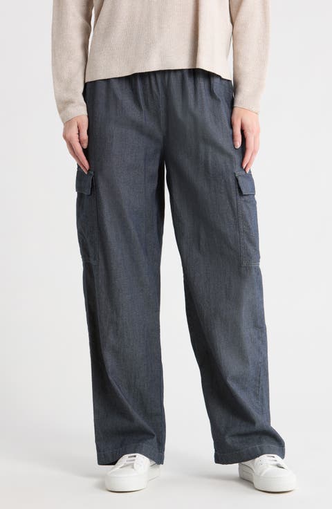 Organic Cotton Cargo Pants