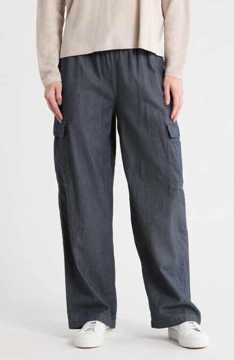 Eileen Fisher Organic Cotton Cargo Pants