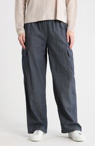 Eileen Fisher Organic Cotton Cargo Pants