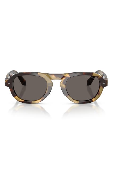 49mm Keyhole Pillow Sunglasses
