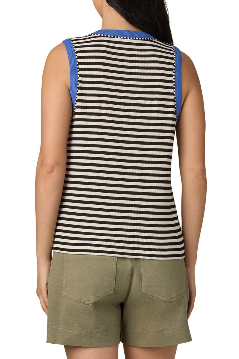 Rib Tank, Alternate, color, BLACK/ COBALT