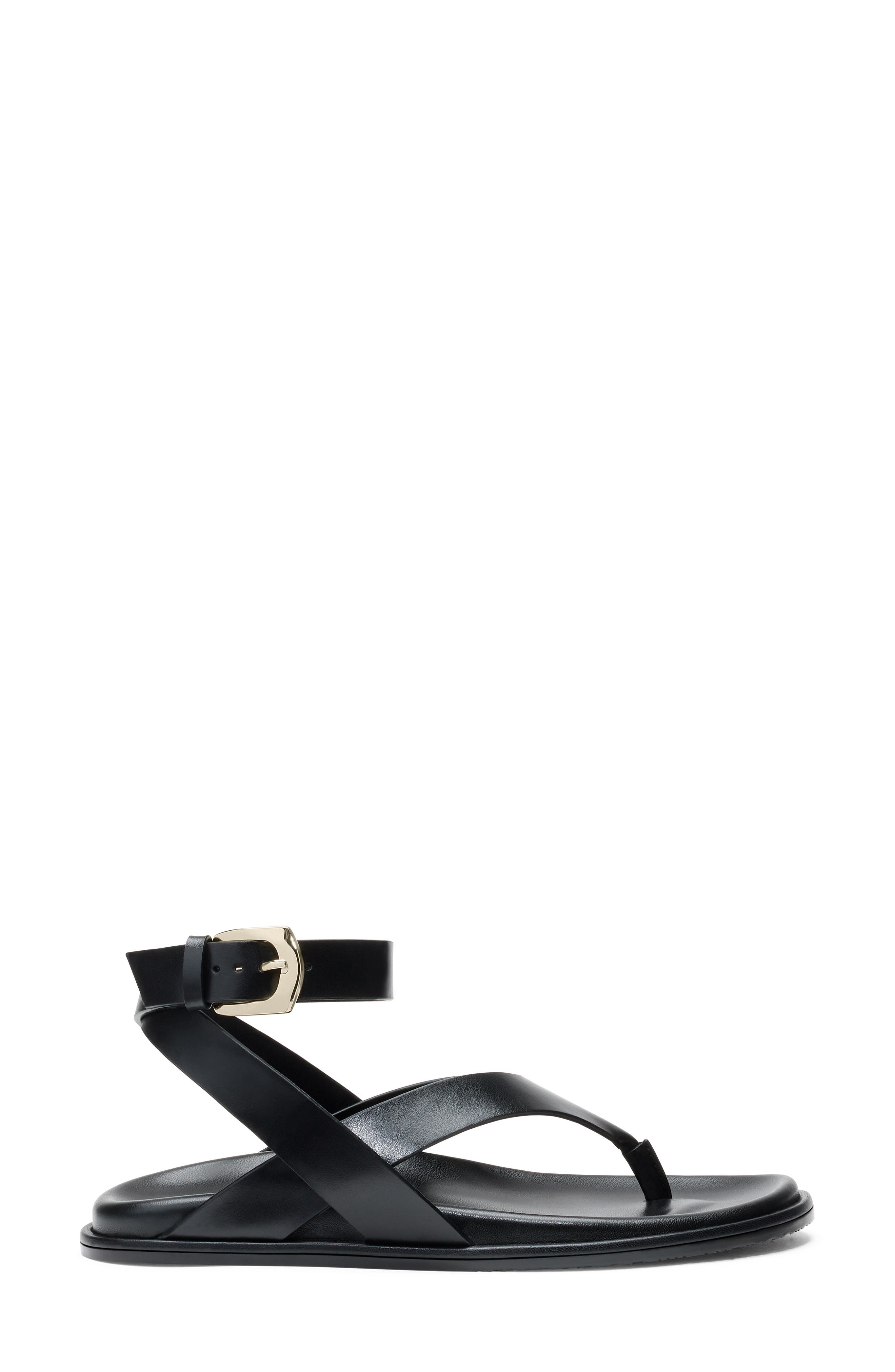 Stuart Weitzman Marykate Sandal, Alternate, color, Black