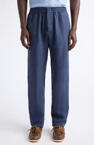 Sunspel Drawstring Linen Trousers