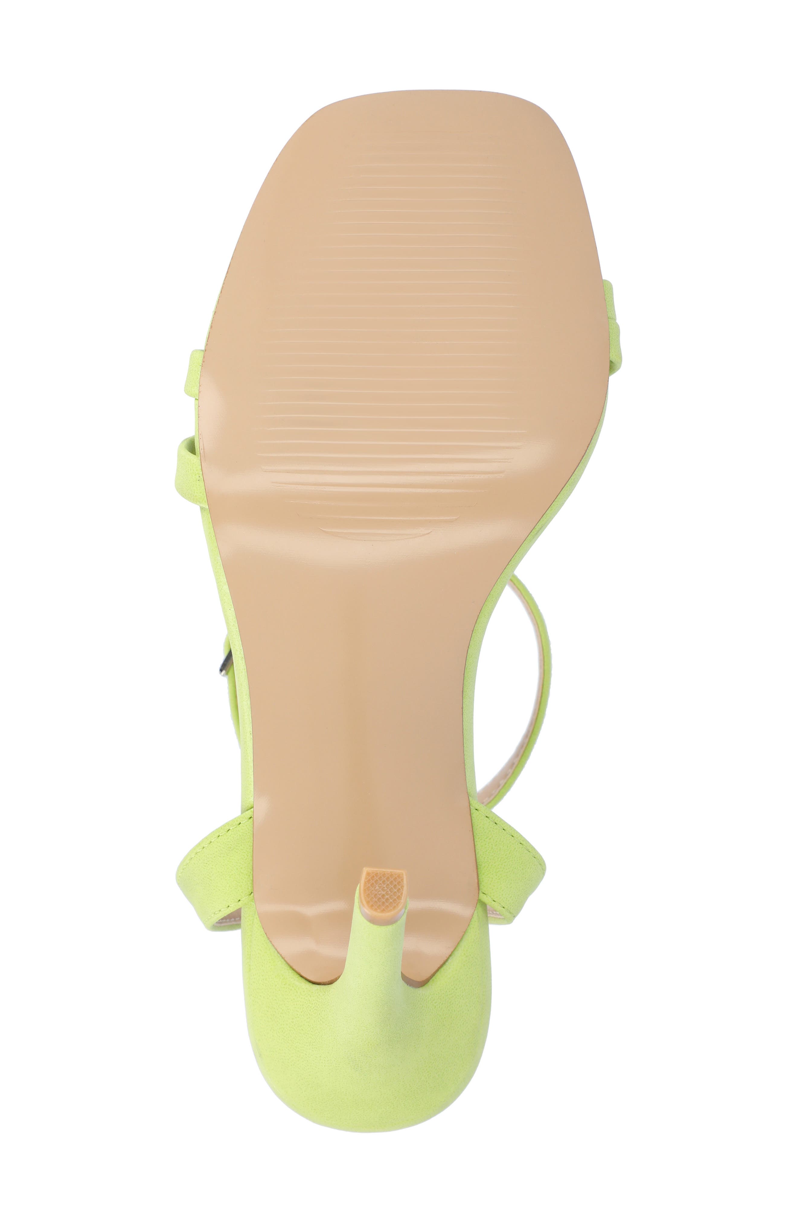 Yevva Ankle Strap Stiletto Sandal, Alternate, color, GREEN