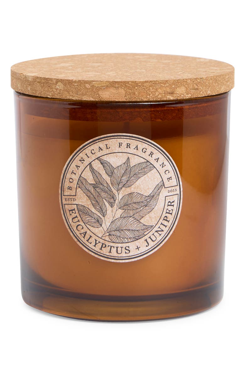 PORTOFINO CANDLES Eucalyptus & Juniper Leaf Candle, Main, color, Eucalyptus Juniper Leaf