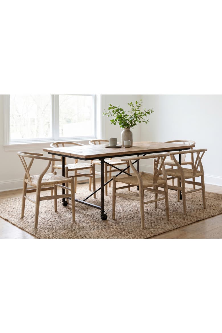 Mireya Handwoven Seagrass Dining Chair, Alternate, color, Seagrass