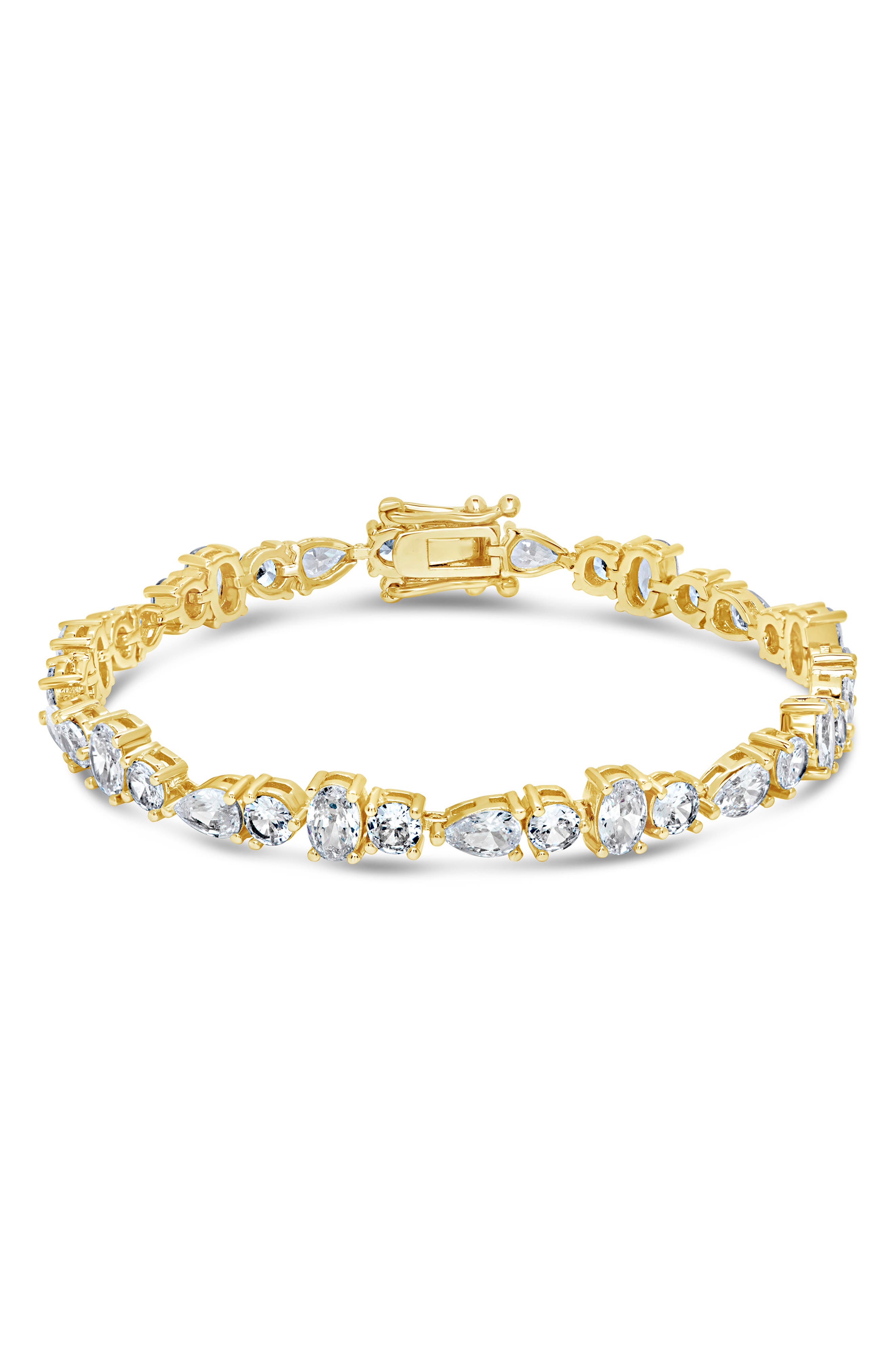 Sterling Forever Cubic Zirconia Bracelet