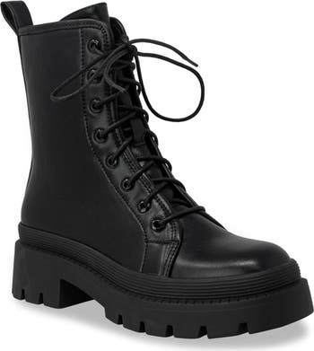 Virgo Lugged Combat Boot