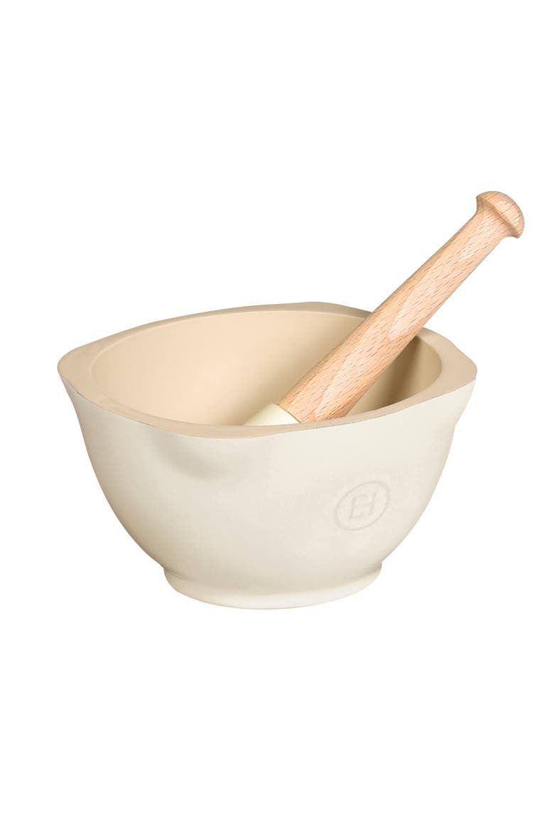 Made In France Mortar and Pestle, Main, color, Clay