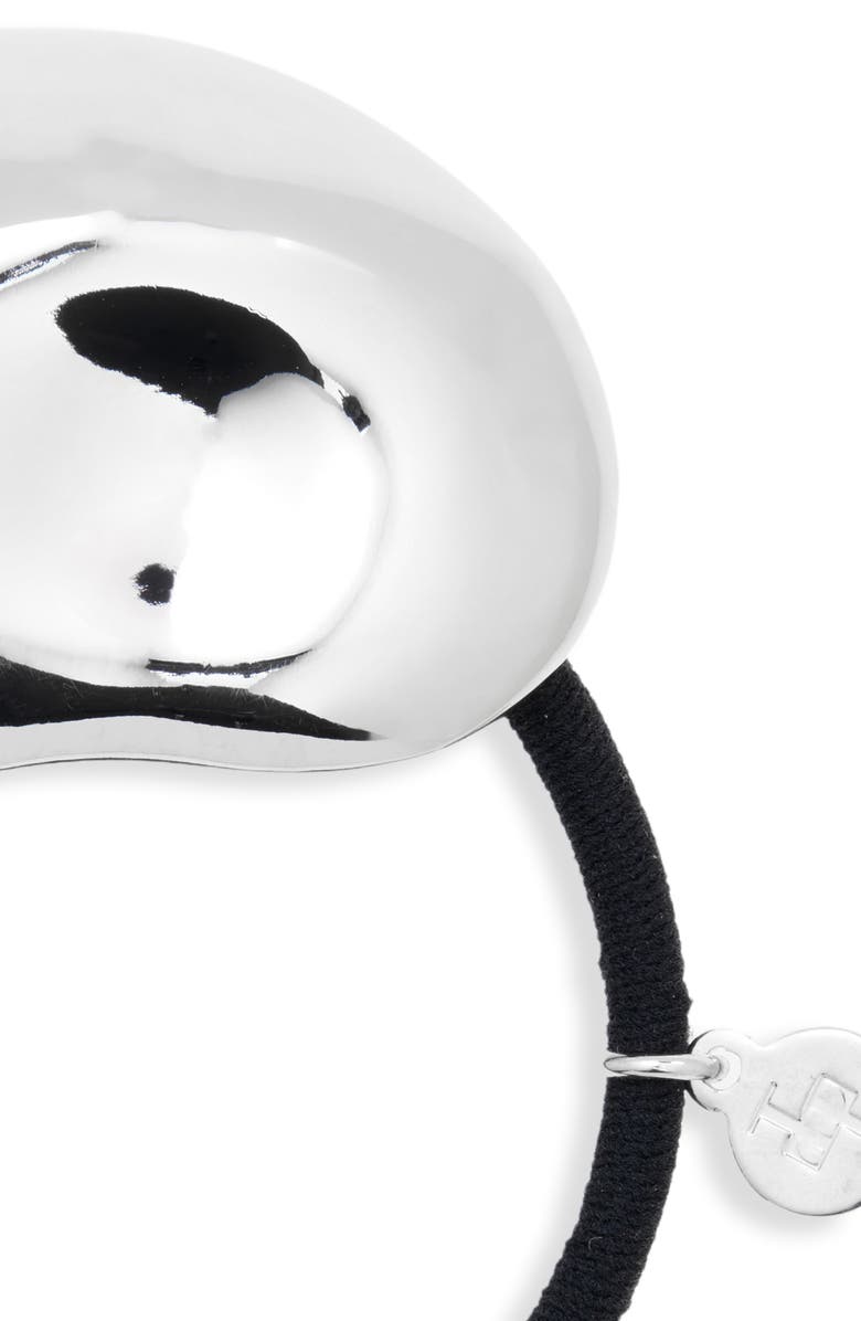 LELET NY Zoe Ponytail Cuff, Alternate, color, Rhodium