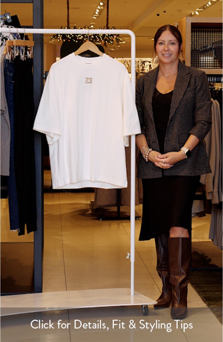 23 Appliqué Loose Fit Top, sales video thumbnail