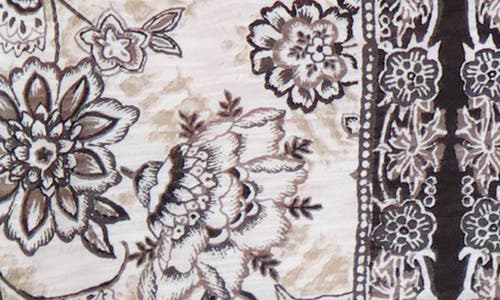 LUCKY BRAND LUCKY BRAND FLORAL COTTON & MODAL T-SHIRT