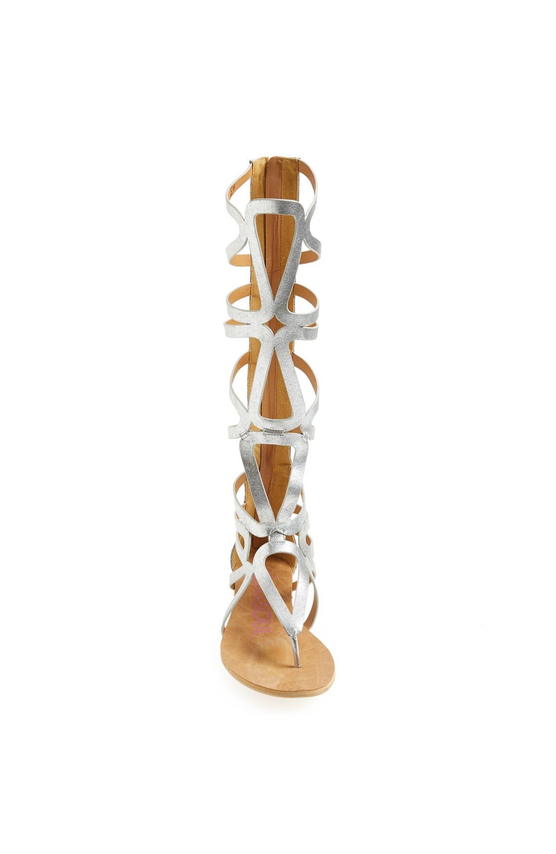 Heart Soul 'Cleopatra' Gladiator Sandal, Alternate, color, 