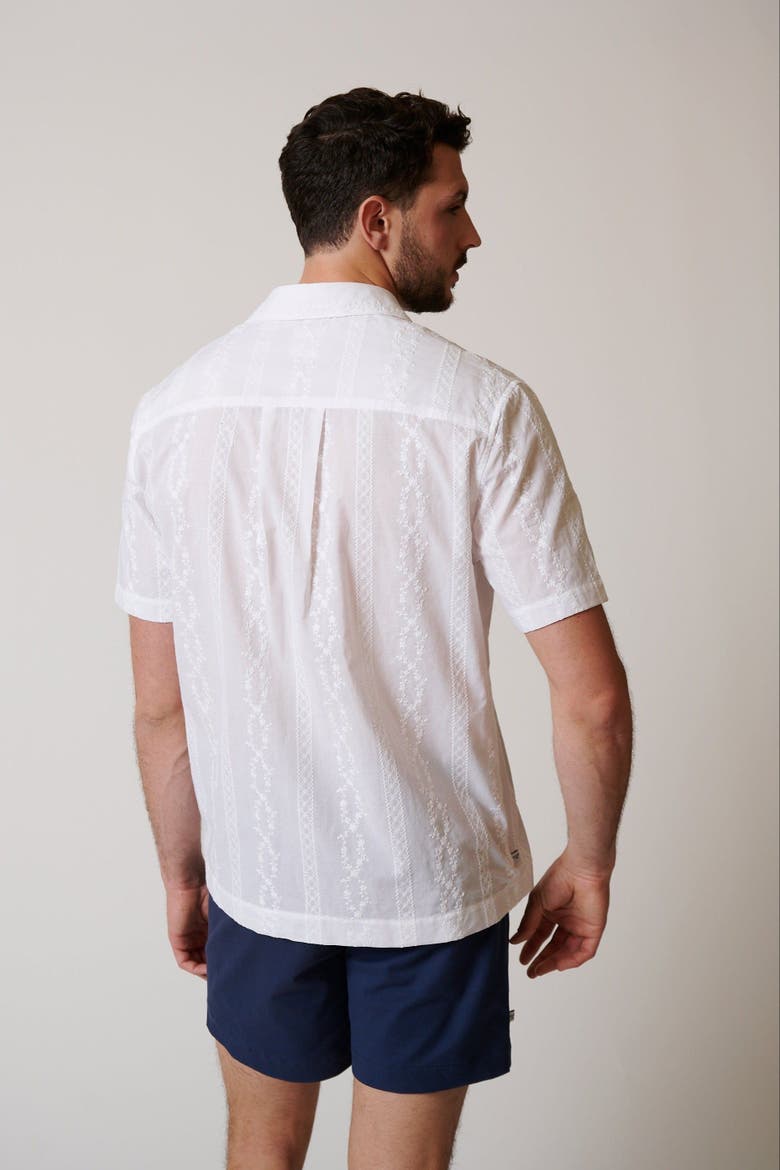 Oaxaca Button Up, Alternate, color, Blanco