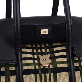 The Chancery - Fly Knit Medium Flapover Shoulder Bag