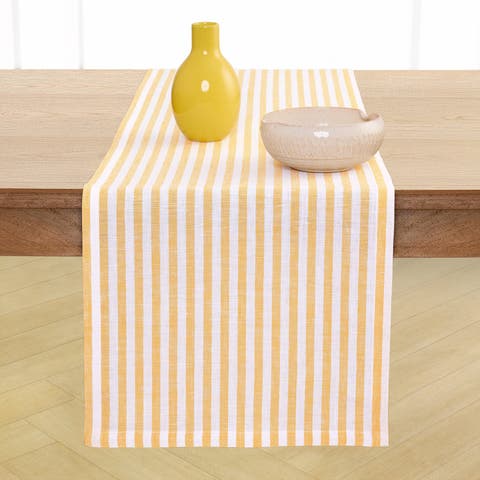 Linen Table Runner - Amalfi Stripe