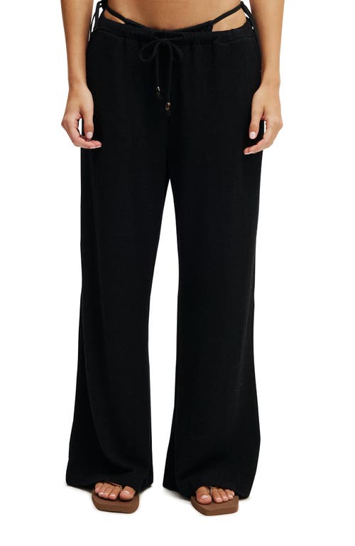 COTTON ON BODY COTTON ON BODY LIGHTWEIGHT WIDE LEG BEACH PANT 