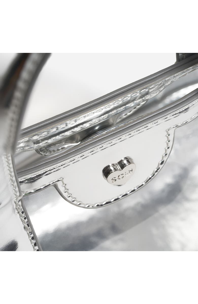 Stoney Clover Lane Mini Clear Tote, Alternate, color, Silver Metallic