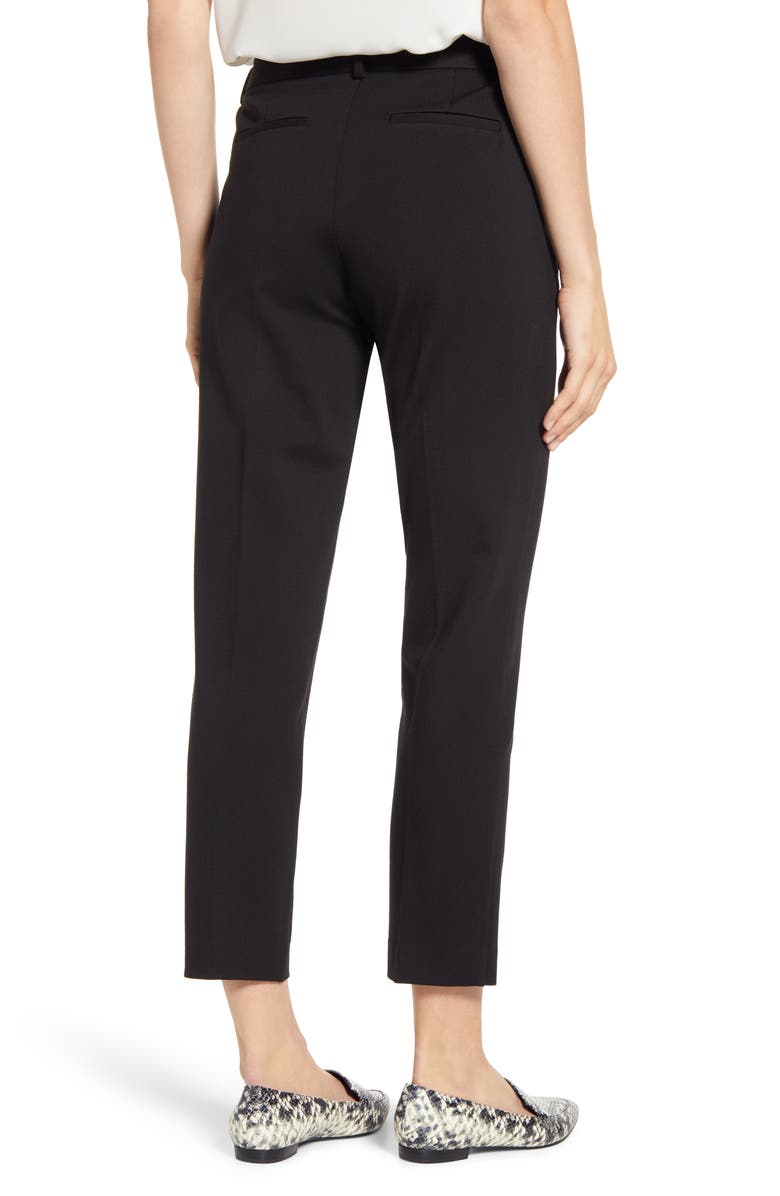 Vince Camuto Slim Leg Tech Ponte Ankle Pants, Alternate, color,