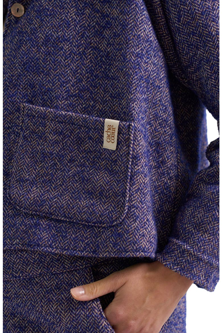 Pippa Maternity Jacket, Alternate, color, Blue