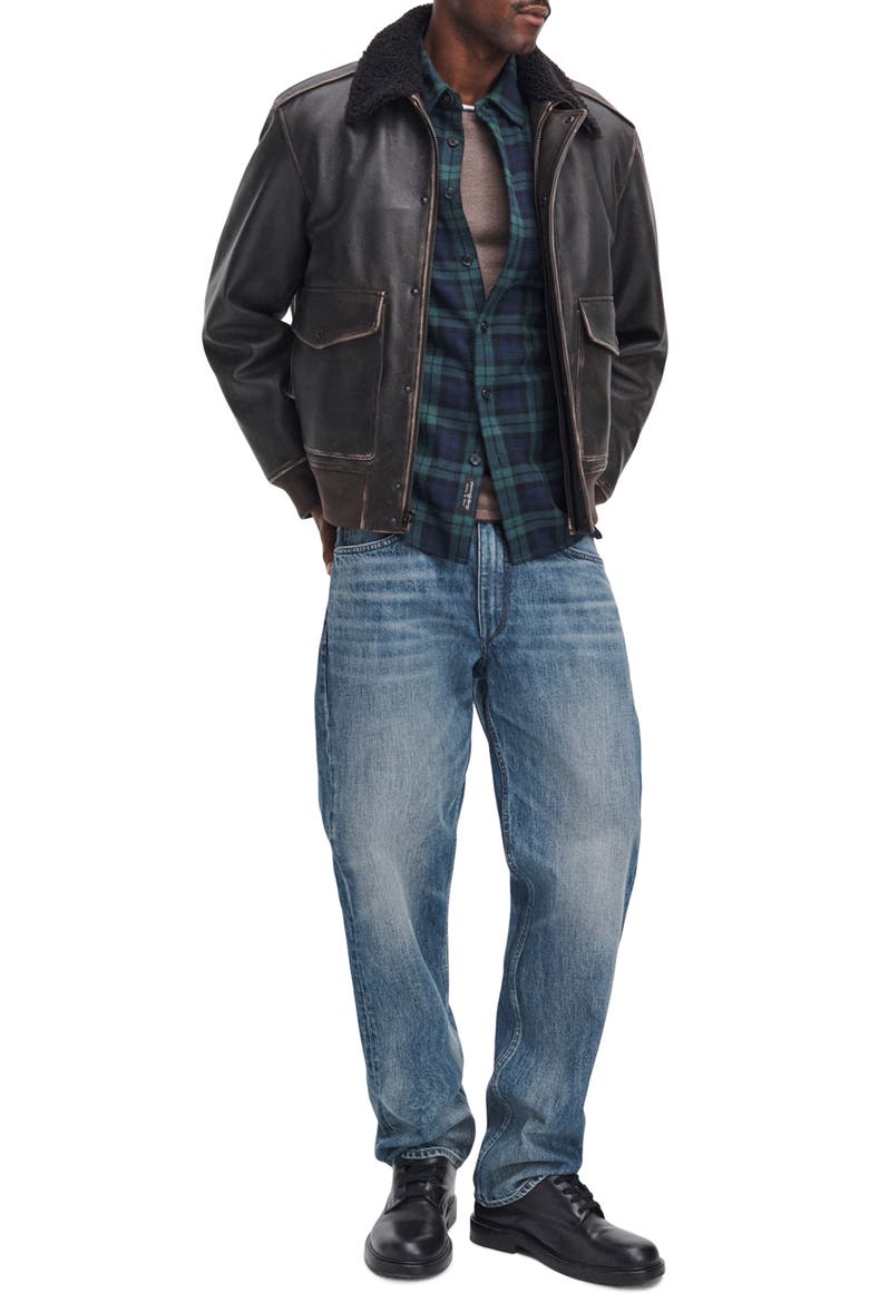 CPO Flannel Shirt Jacket, Alternate, color, BLUGREEN