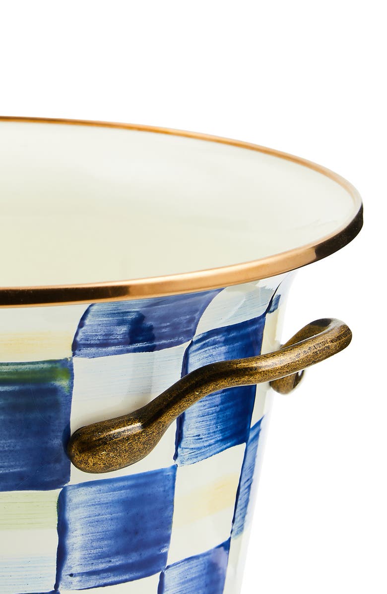 MACKENZIE CHILDS Royal Check Wine Cooler, Alternate, color, 