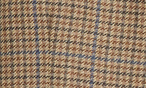 Thom Browne Check Wool Blazer With Removable Vest In Brown