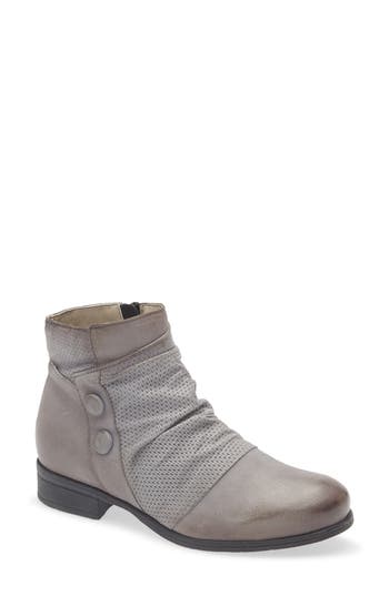 Miz Mooz Sallie Scrunch Leather Boot In Multi