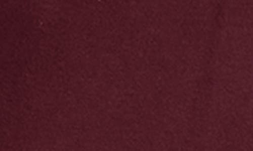 Beyond Yoga Piper Luxefleece Side Slit Wide Leg Pants In Burgundy