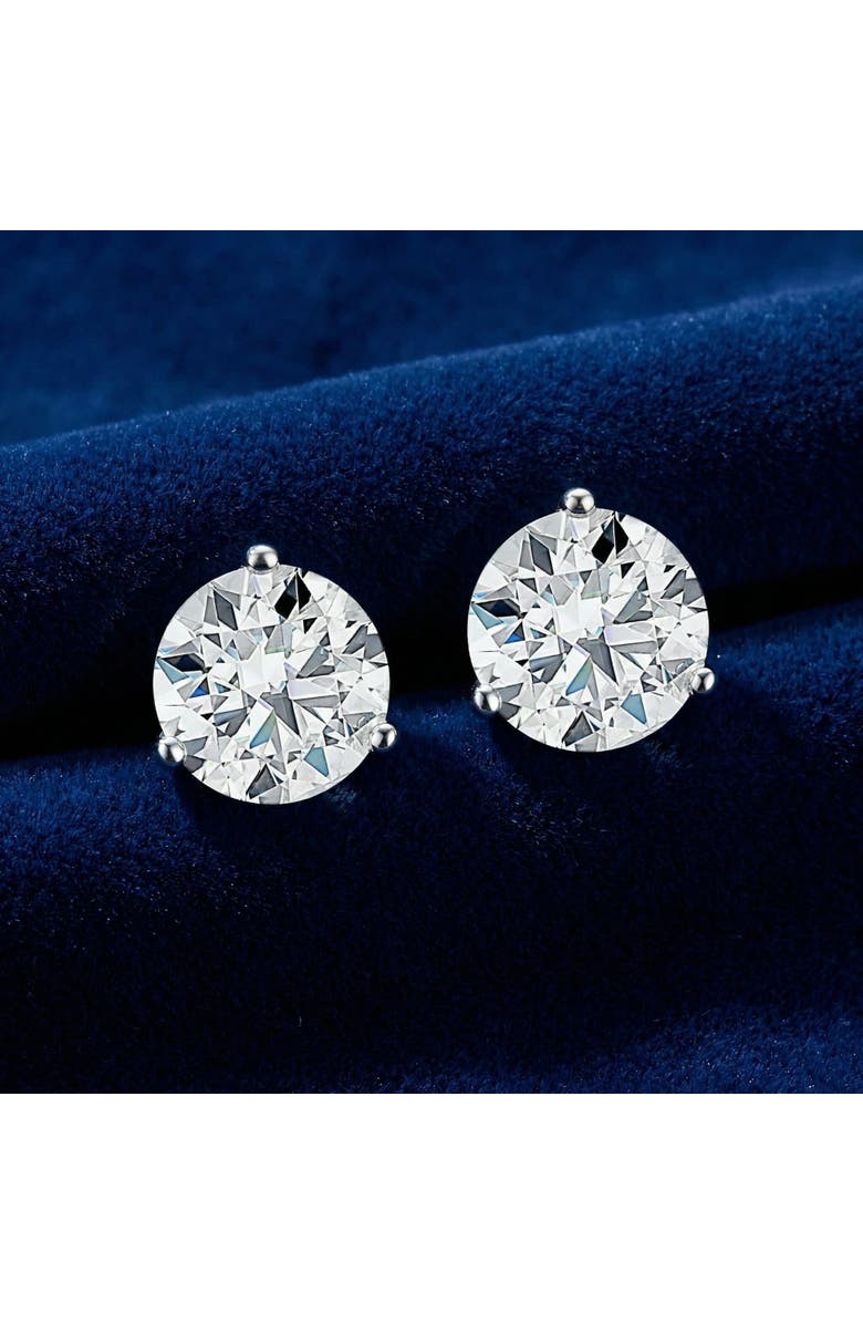 Bliss Diamond 1/2ct Martini Lab Grown Diamond Studs 14K Gold, Alternate, color, 14K White Gold