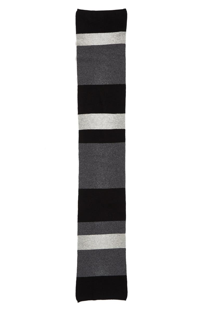 Halogen<sup>®</sup> Colorblock Cashmere Muffler, Alternate, color, 
